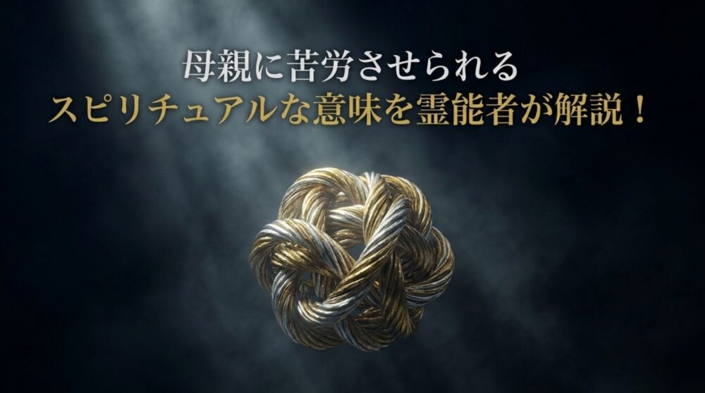 母親に苦労させられる　スピリチュアル