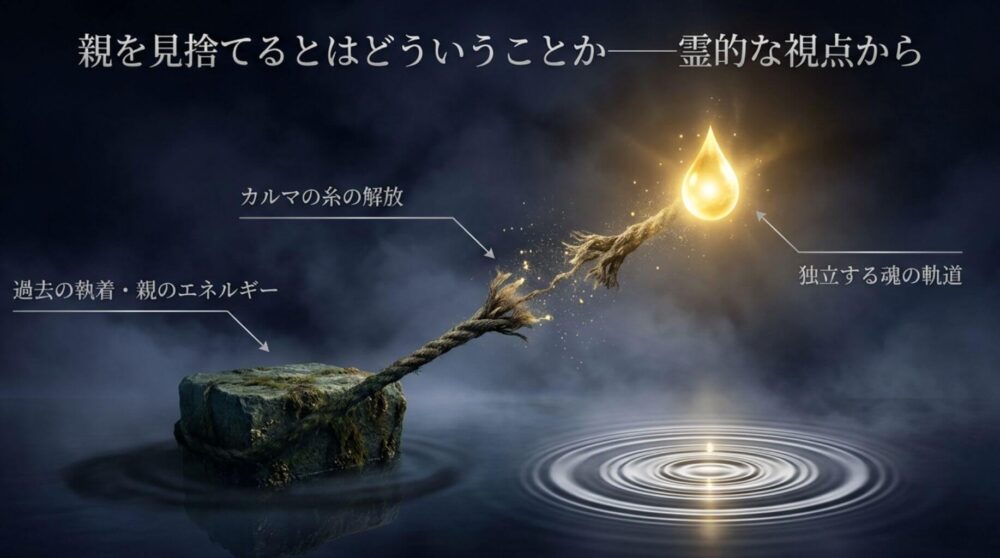 親を見捨てる　スピリチュアル