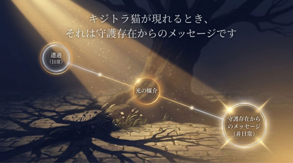 キジトラ猫　スピリチュアル