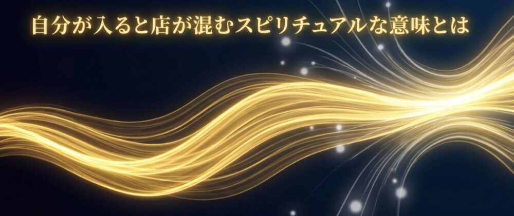 自分が入ると店が混む スピリチュアル　意味