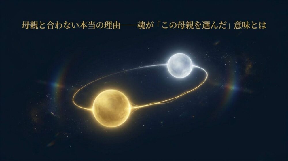 母親と合わない　理由