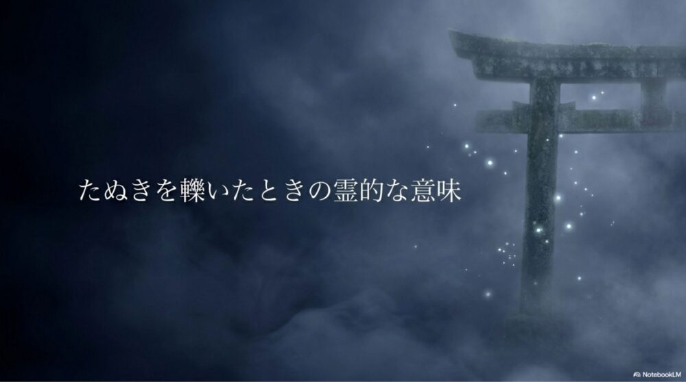 たぬきを轢いてしまった　スピリチュアル　意味