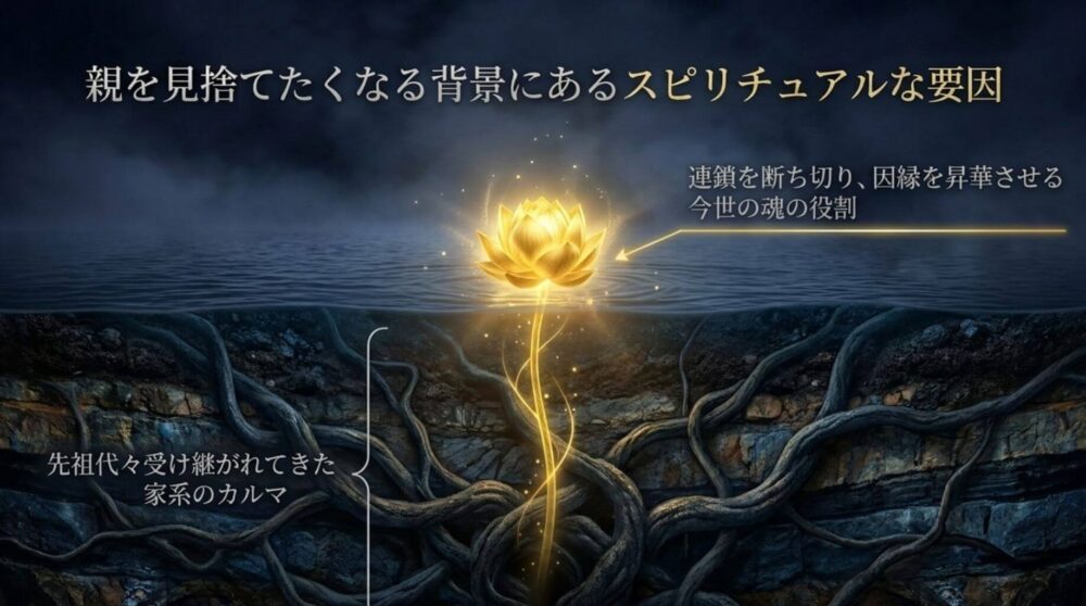 親を見捨てたくなる　スピリチュアル