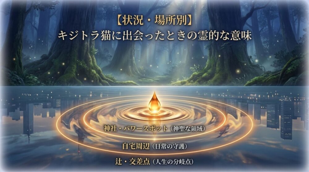 キジトラ猫　スピリチュアル　霊的な意味