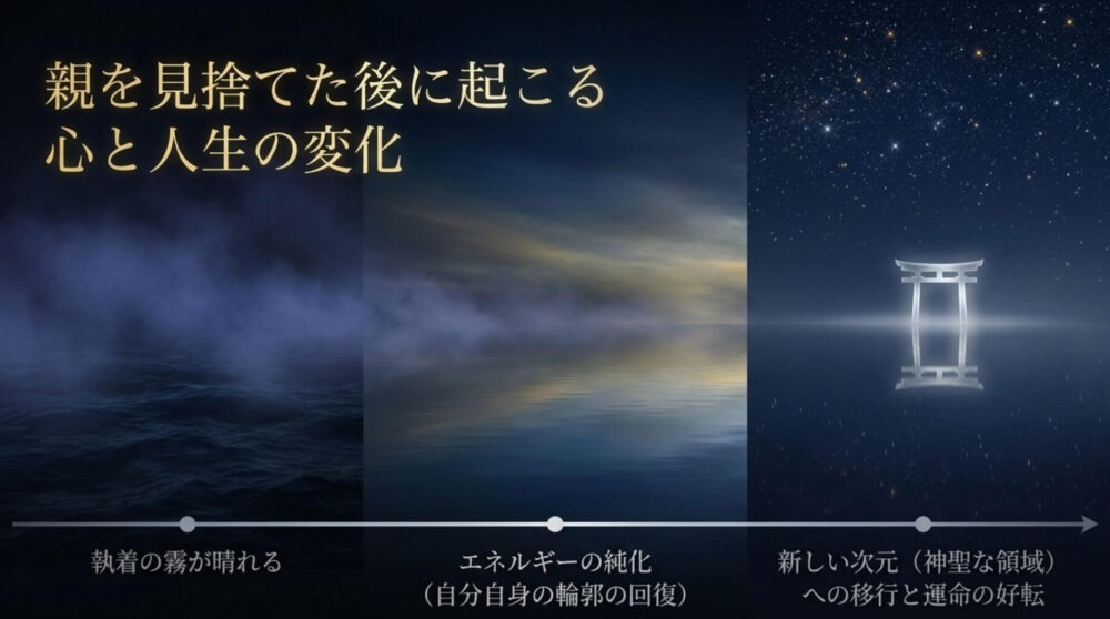 親を見捨てた後　スピリチュアル
