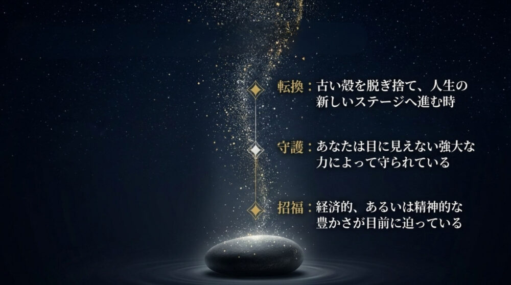 黒いヤモリ　スピリチュアル