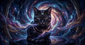 黒トラ猫　スピリチュアル