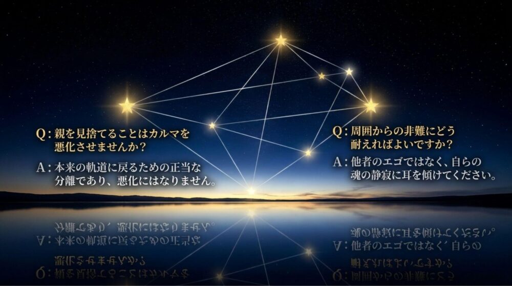 親を見捨てる　スピリチュアル