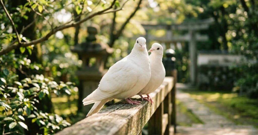 二羽の鳩のスピリチュアルな意味